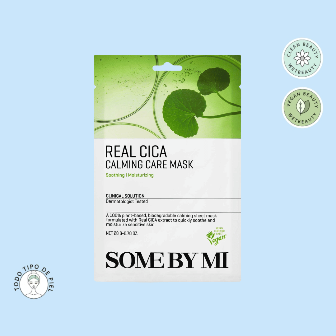 Some By Mi - Real Cica Calming Care Mask 1 Pza | Mascarilla