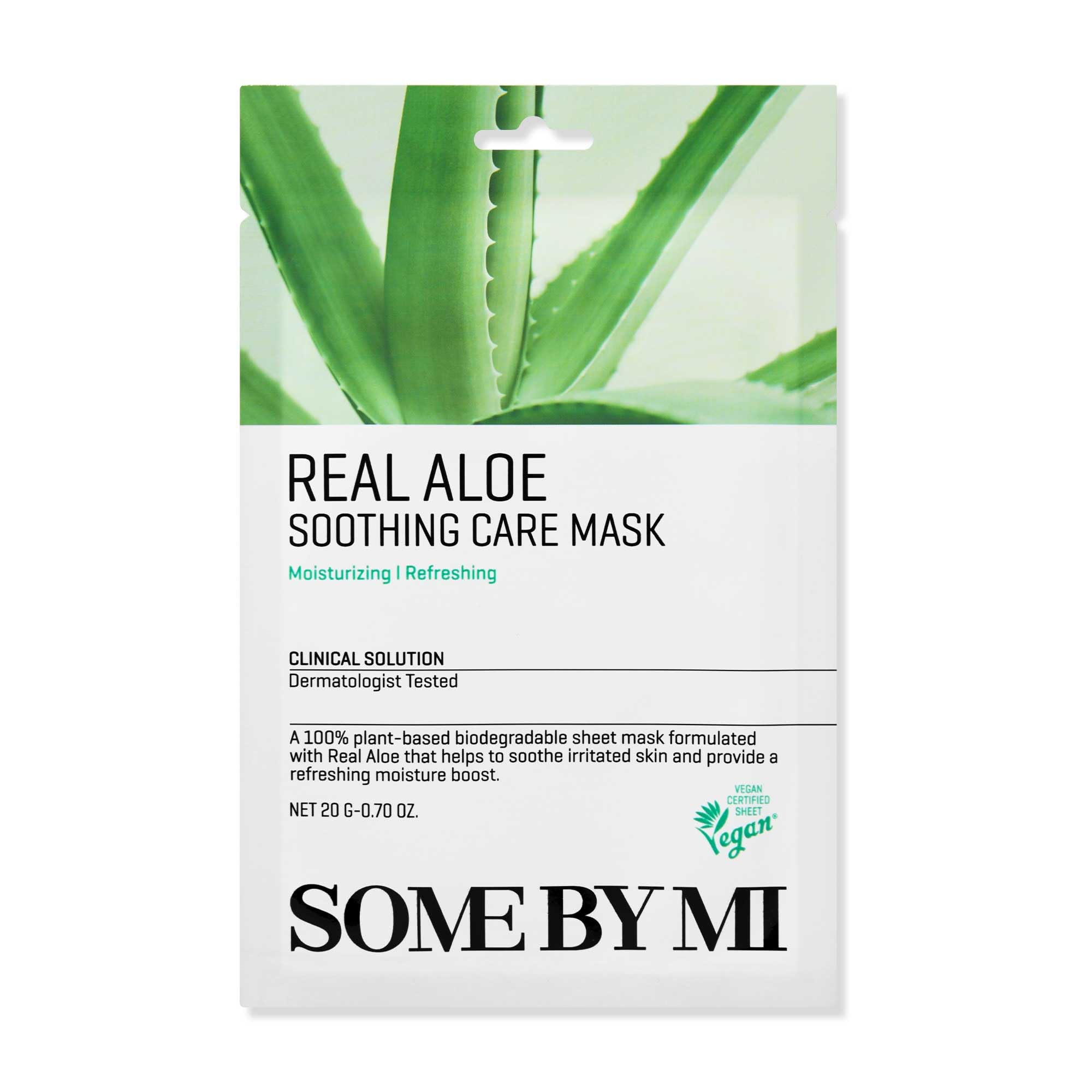 Some By Mi - Real Aloe Soothing Care Mask 1 Pza | Mascarilla