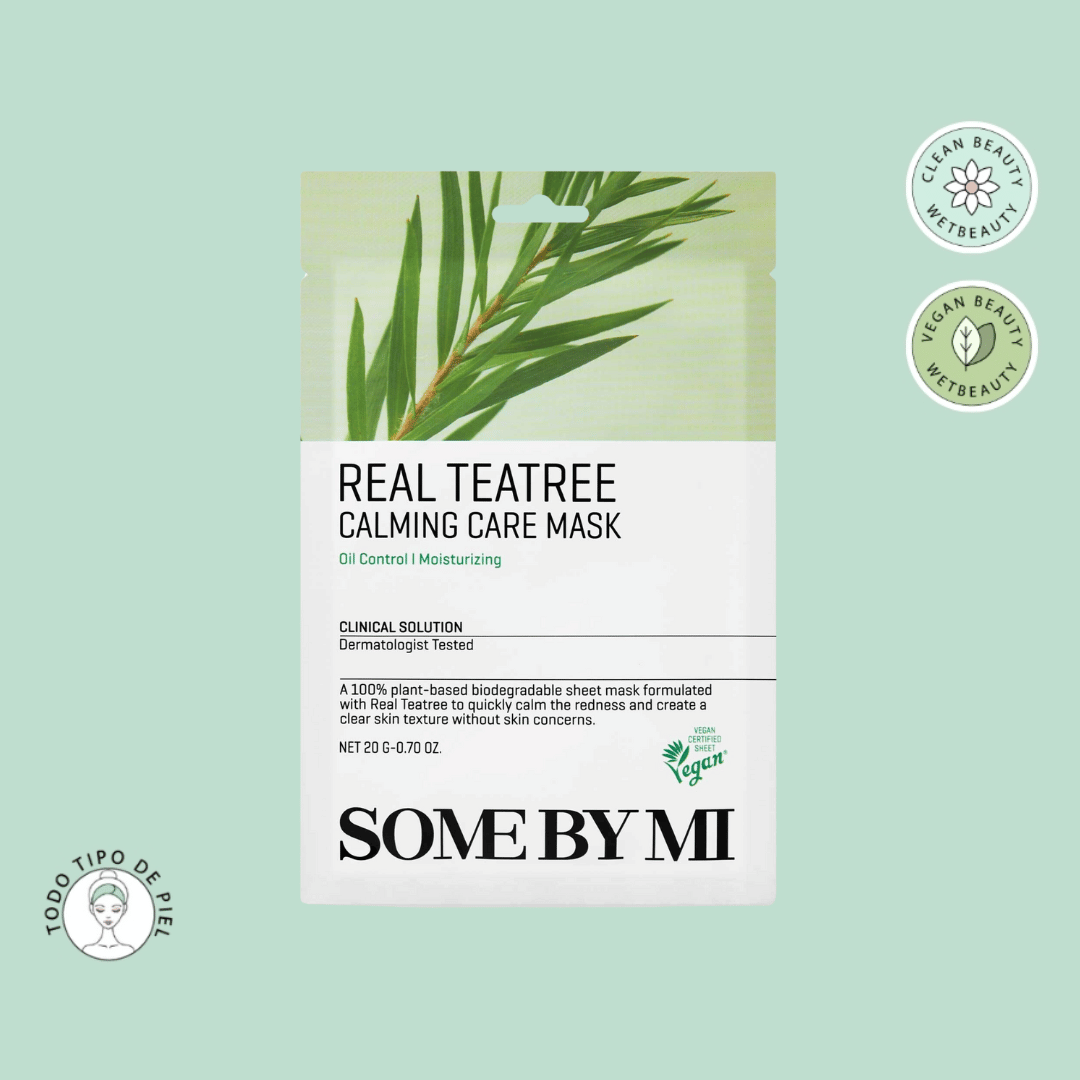 Some By Mi - Real Teatree Care Mask 1 Pza | Mascarilla