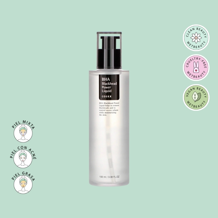 COSRX - BHA BLACKHEAD POWER LIQUID 100ml | Tonico Exfoliante