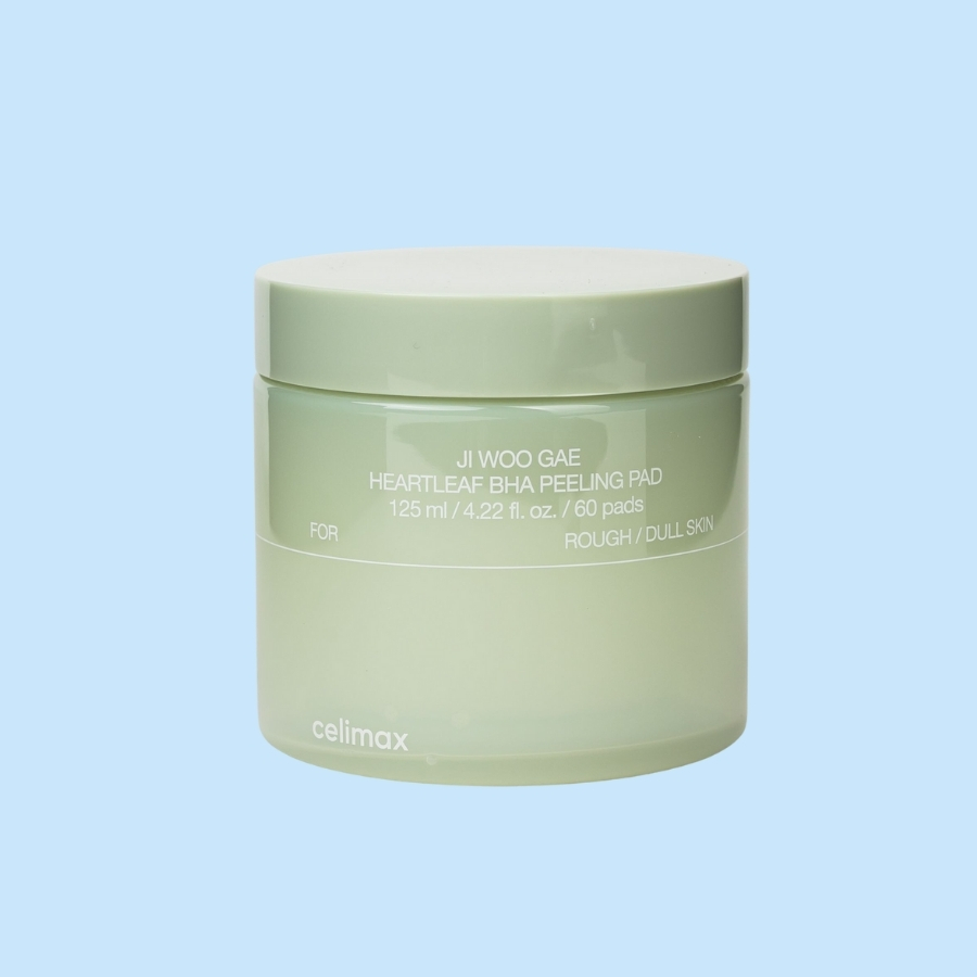 Celimax - JI WOO GAE Heartleaf BHA Peeling Pad  60pza | Pads Exfoliantes