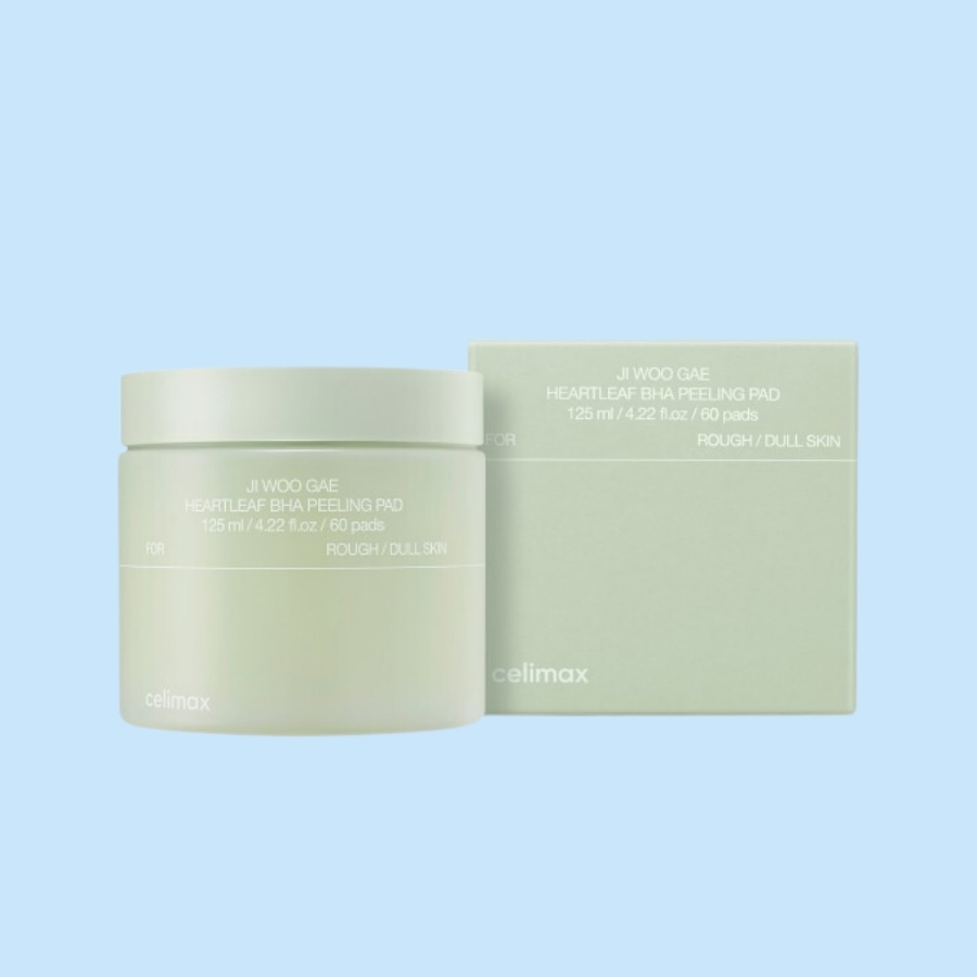 Celimax - JI WOO GAE Heartleaf BHA Peeling Pad  60pza | Pads Exfoliantes