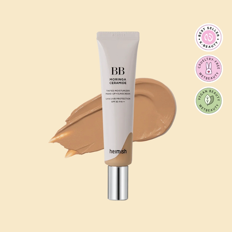Heimish - Moringa Ceramide BB Cream SPF 30 PA++ 30ml | BB Cream