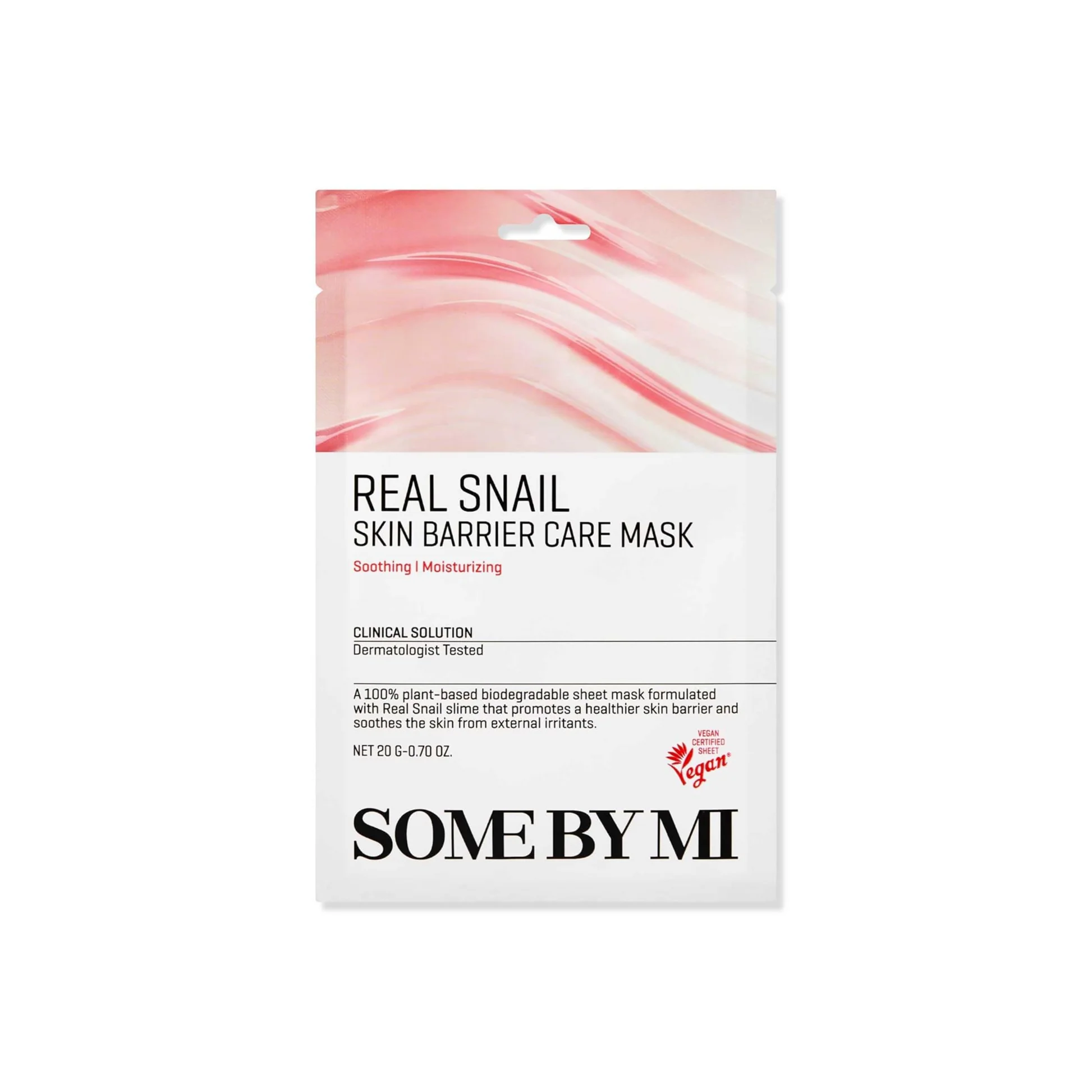 Some By Mi - Real Snail Skin Barrier Care Mask 1 Pza