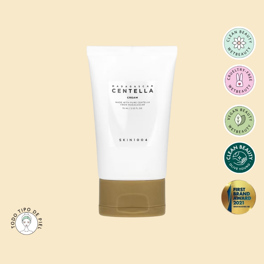 Skin1004 - Madagascar Centella Cream 75ml | Crema Hidratante