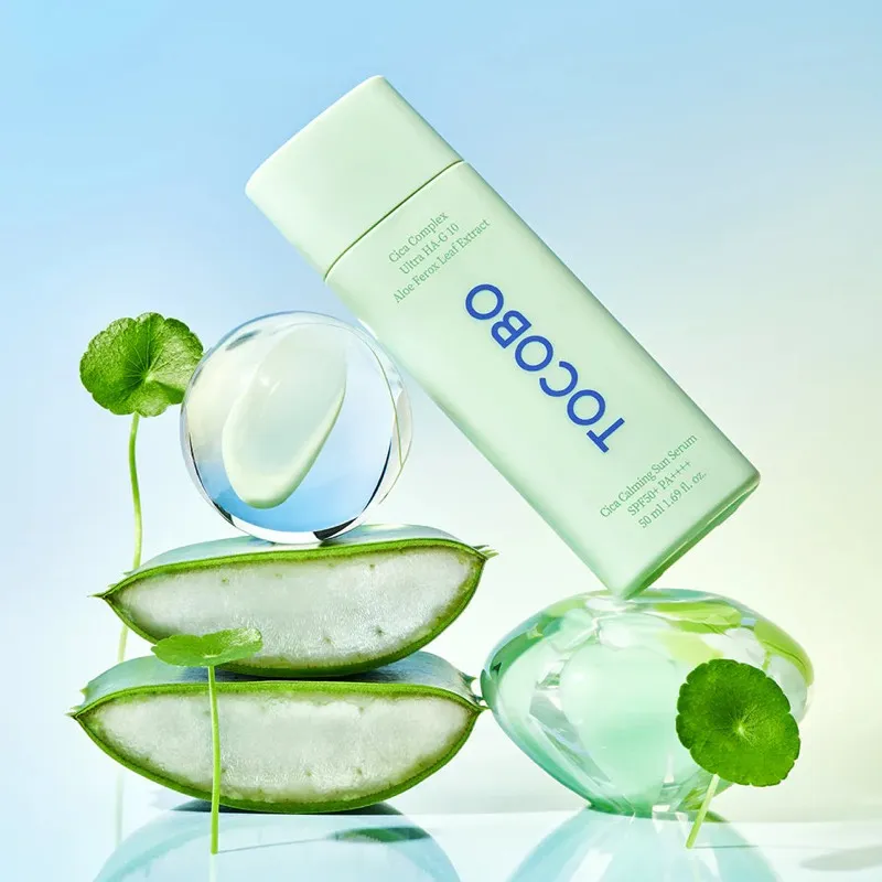 TOCOBO - Cica Calming Sun Serum 50ml | Protector solar
